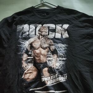 The Rock Graphic Tee - Black